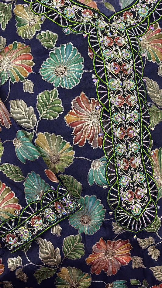 مخروز كحلي فصوص